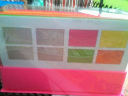 Gartner flat panel note cards with envelopes. New in box! Neon Colors.
