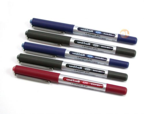 uni-ball eye UB-150 Pigment Ball Pen 5 Colour Set