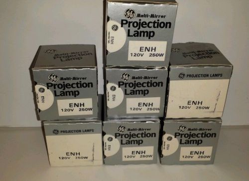 New in box ge enh lamp bulb 250w 120v lot of 7 for sale