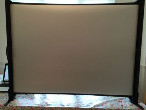 Da-lite portable table top projection screen 50&#034; for sale