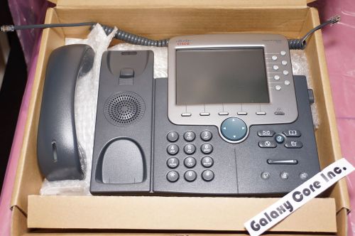 CISCO UNIFIED IP VOIP PHONE COLOR 7970G SCCP SIP VOICE CP-7970G= OFFICE CCIE