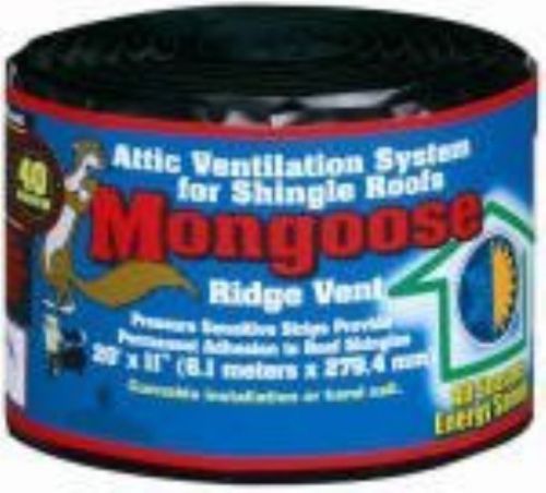 Mongoose Products MGRV120 Roll Ridge Vent 20x11&#034;