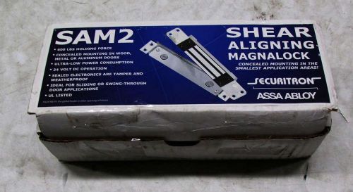 Securitron SAM2 600lbs Shear Aligning Magnalock Mini Version Form C SAM2C-24M