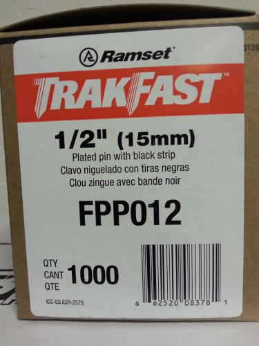 RAMSET TRAKFAST 1/2&#034; STRIP PINS FOR STEEL (5000)