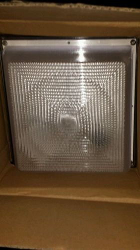 STONCO LYTE CUBE SQUARE CANOPY 70W HIGH PRESSURE SODIUM CEILING LIGHT FIXTURE