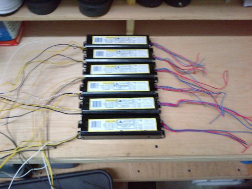 Advance R-S240-1-TP 120V T12 magnetic ballasts - six pieces for 2 F40T12 lamps