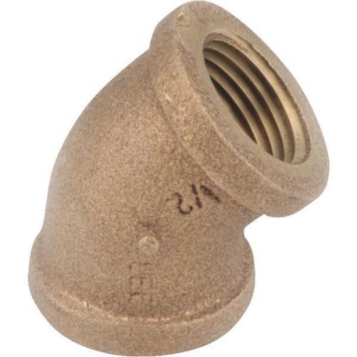 45 degrees red brass elbow-1/2&#034; 45d brass elbow for sale