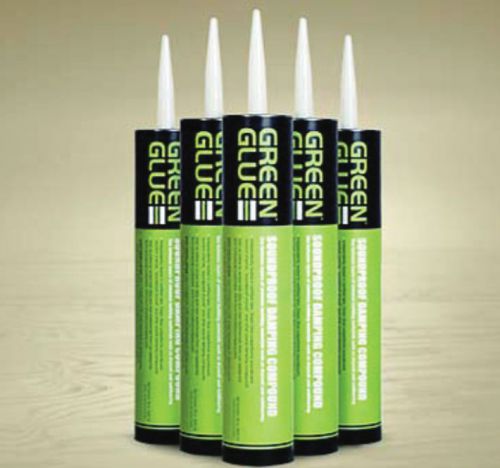 Green Glue Noiseproofing Compound (Box of 12-28 oz. Tubes)