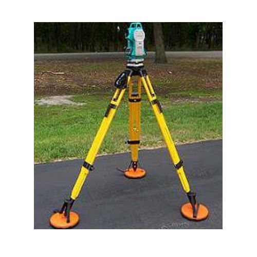 New tri-ped tripod stabilization system for instrument protection surveying for sale