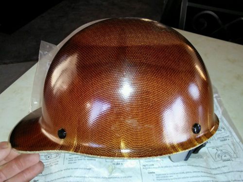 Brand New MSA Safety  Skullgard Cap Hard Hat, Natural with Ratchet Suspension