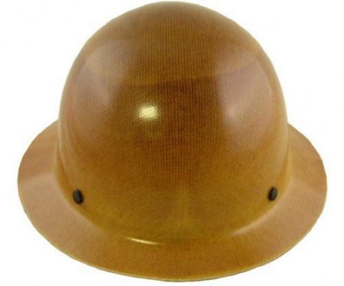 Msa 475407 skullgard tan hard hat w/fas-trac suspension for sale