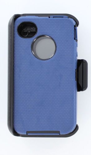 NEW Defender Phone Case Cover w Holster/Screen Guard Apple iPhone 4S Shockproof