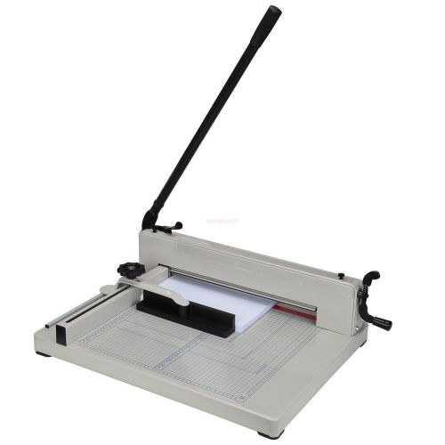 17&#034; HEAVY DUTY INDUSTRIAL GUILLOTINE PAPER CUTTER TRIMMER MACHINE HIGH QUALITY