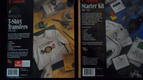 Canon Creative Products TR-101 T-Shirt Transfer AND STARTER KIT SK-101