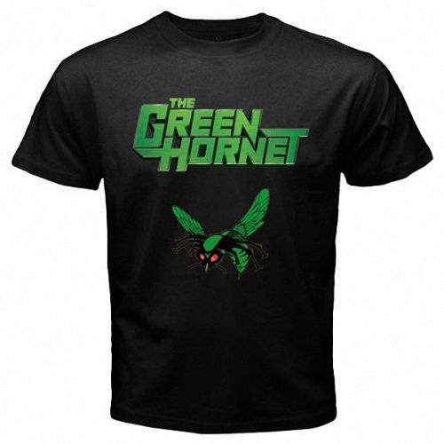 THE GREEN HORNET 3D 2011 Movie Superhero Film Mens Black T-Shirt Size S, M - 3XL