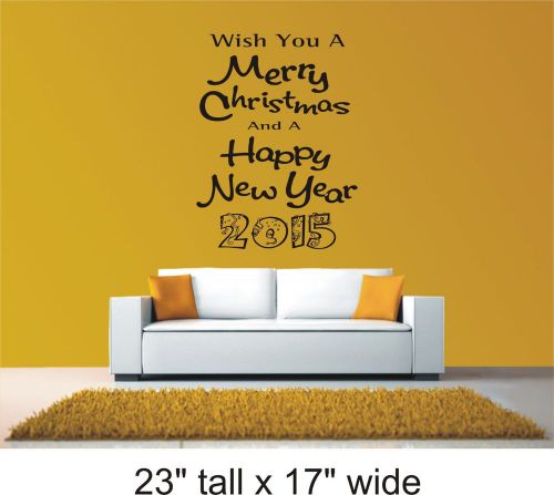 2X Merry Christmas... Removable Wall Art Decal Vinyl Sticker Mural Decor-FA233