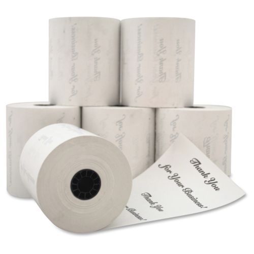 Pm receipt paper - for thermal transfer, dot matrix print - 3.12&#034; x 230 (05217) for sale