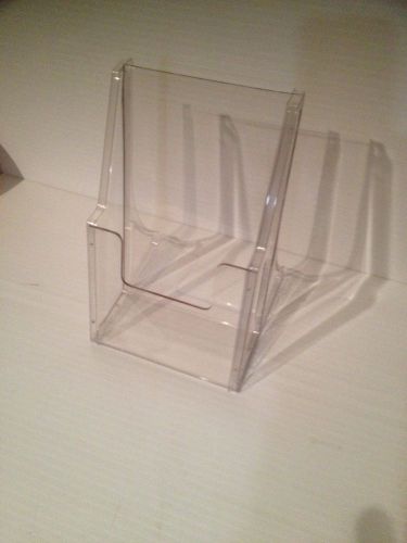 Brochure Holder Display Rack Clear FREE SHIPPING