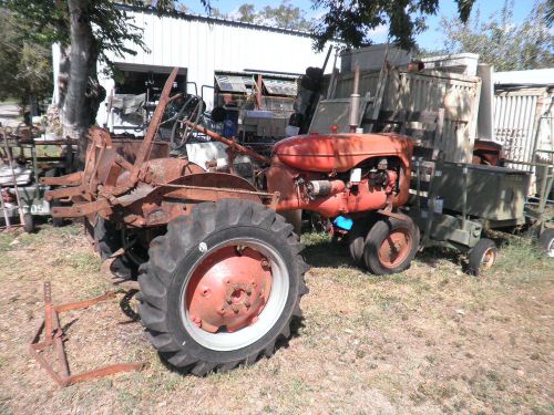 TRACTOR Allis Chalmers MODEL C IMPLIMENTS MOWER PLOW PLANTER HYDRALIC PTO