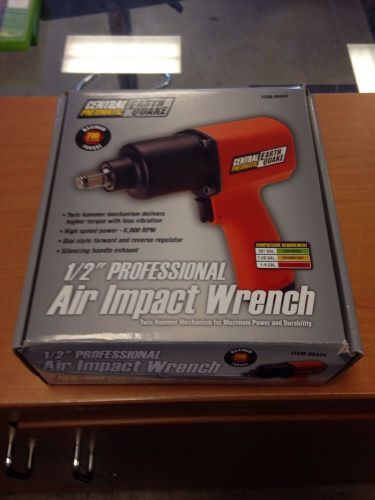 New Central Pneumatic 68424 Earthquake 1/2&#034; Professional Air Impact Wrench