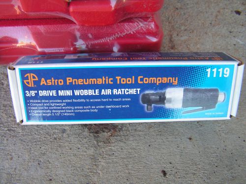 Astro Pneumatic #1119 Air Ratchet 3/8&#034; Drive Mini 240 RPM NEW!!! Free Shipping