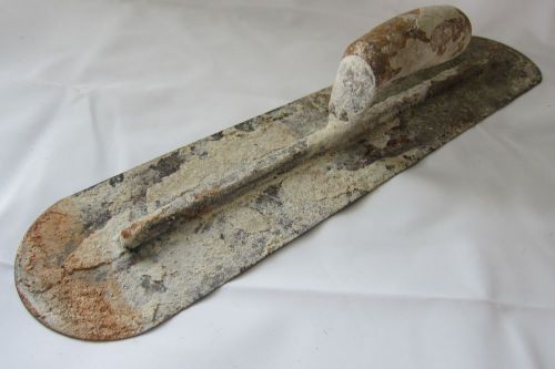 Concrete Cement Trowel with Round Ends 20&#034; x 4&#034; USED