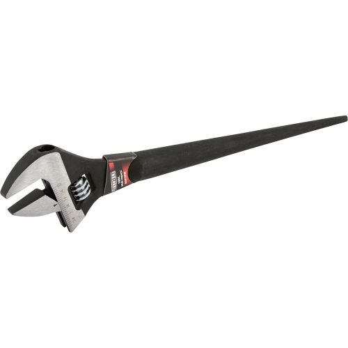 Ironton Adjustable Spud Wrench - 10in.L, Opens to 1 1/8in.
