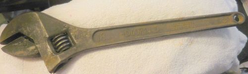 Vintage Diamond 18&#034; inch adjustable wrench,USA,Horseshoe CO,Duluth MN,tool