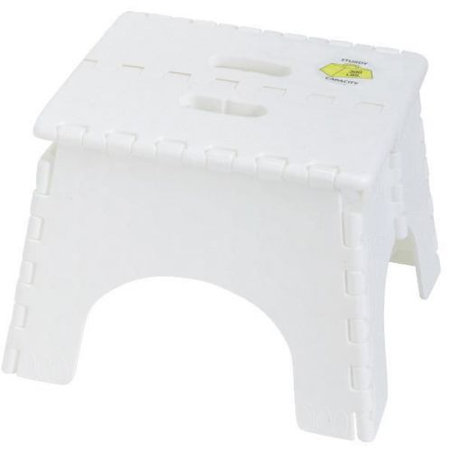 B &amp; r plastics 101-6 e-z foldz folding step stool-folding step stool for sale
