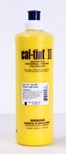 Cal-tint ii exterior light yellow universal tinting colorant for sale