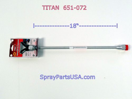 18&#034; tip extension w/ guard gun extension graco wagner titan spraytech for sale