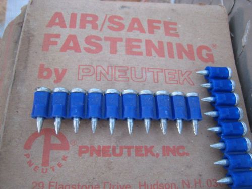 Pneutek 3/4&#034; fasteners 1000 nails dw powder actuated cartridge air ramset gun for sale