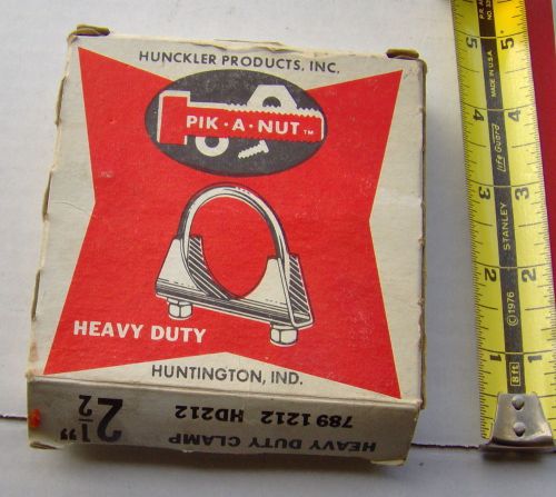 New Old Stock HUNCKLER PRODUCTS INC. PIK A NUT Heavy Duty 2 1/2&#034;  Clamp