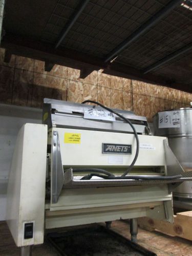 Anets sdr-21 double pass pizza dough bakery sheeter roller machine for sale