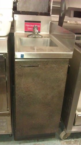 Stainless steel hand sink with cabinet for sale