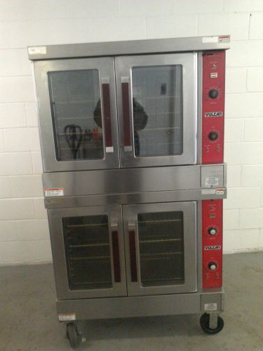 Vulcan Electric Double Stack Full Size Convection Oven Vc4eD-16 Wheels