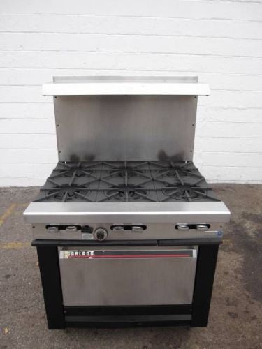 Garland nat.6 burner stove range oven 36&#034;wide for sale