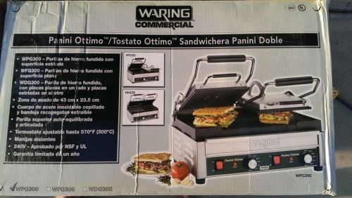 Waring wpg300 commercial panini grill for sale