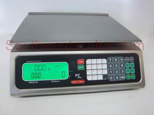Torrey PC-40, 40 x .01 lb Price Computing Deli Meat Digital Scale All Stainless