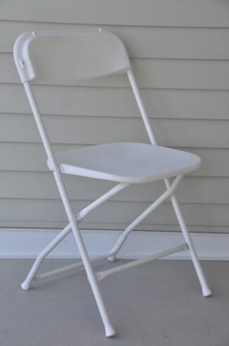 280 commercial white plastic metal folding chairs conference chair tentandtable for sale