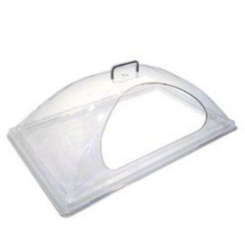 New cambro dd1220scw135 polycarbonate camwear display dome with side cut  clear for sale