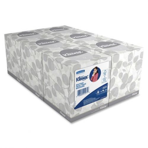 New ! Kleenex Facial Tissue 2 Ply - 95 Sheets/ Box - 36 Boxes White KCC21271CT