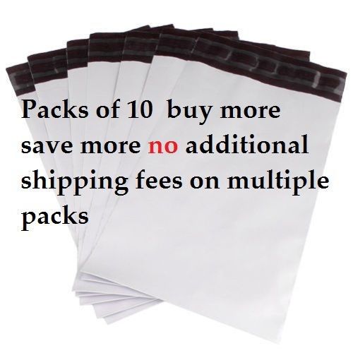 Buy 10+  10x13 save shipping Poly Mailers Envelopes Plastic Bags gifts clothes