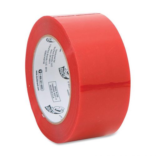 Duck 240302 Commercial Grade Packaging Tape, 1.88&#034;x109.3 Yds, 1.9Mil., Red