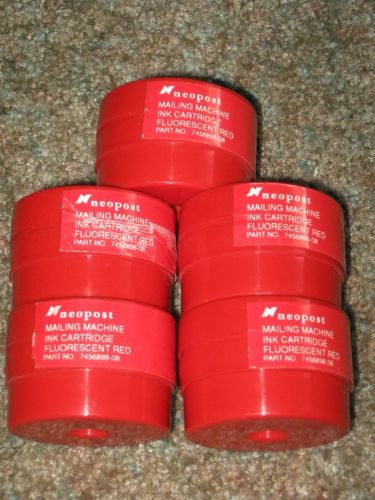 Neopost Mailing Machine Ink Roller #7456898-08 RED