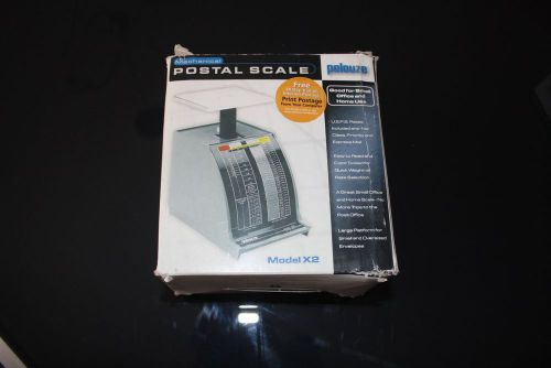 PELOUZE Deluxe Postal Scale 2lb Capacity Model X2 1995 NEW