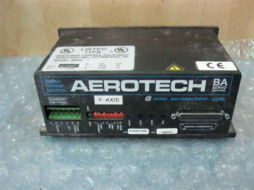 Aerotech Motion Control BA20-ES14389 BA Servo Amplifier