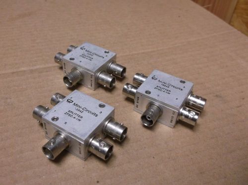 Lot Of (3) Mini Circuits ZFSC-4-1 Power Splitter/Combiner ***NOS!***