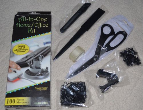 NIB ~ STANFORD COMPONENTS &#034;ALL-IN-ONE HOME / OFFICE DESK  KIT&#034;  100 PIECES TOTAL