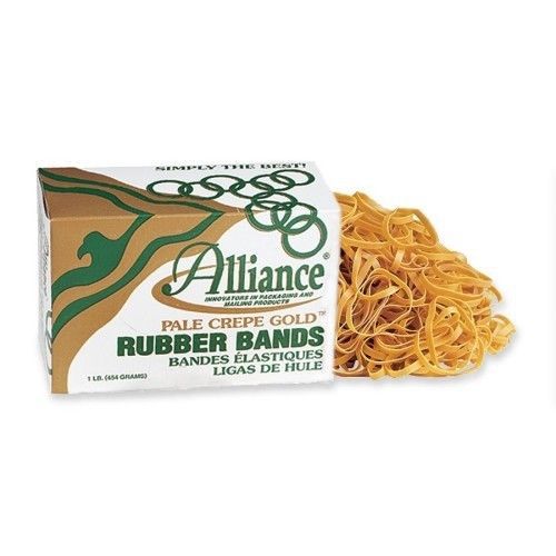 Alliance Rubber Rubber Bands,Size 82,1lb,2-1/2&#034;x1/2&#034;,Approx. 320/BX,NL